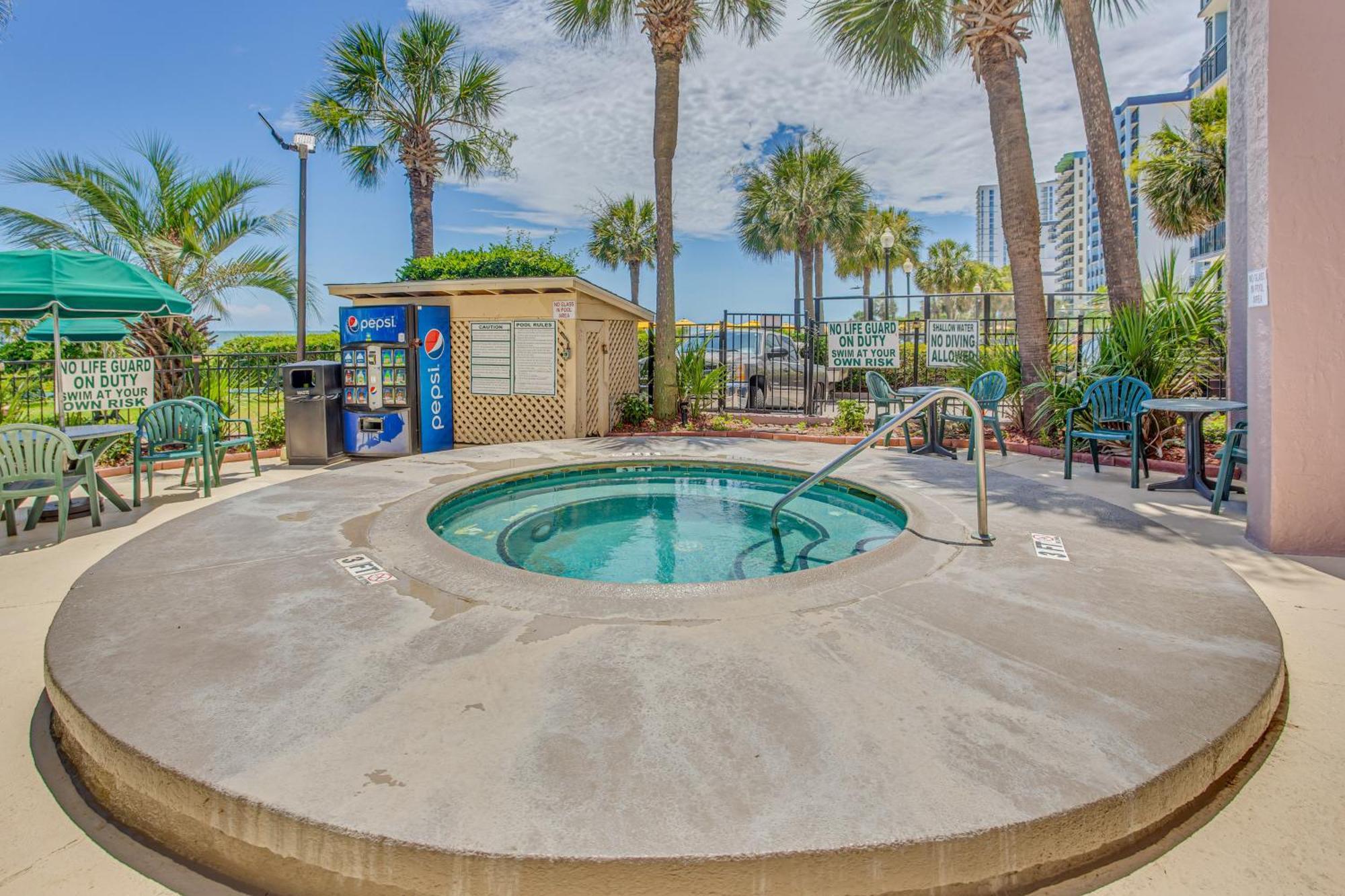 Myrtle Beach Oceanfront Condo With Covered Balcony! Bagian luar foto