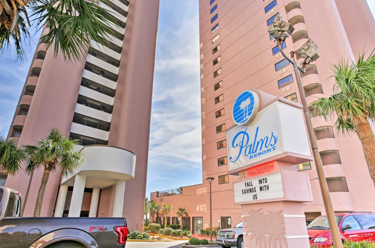Myrtle Beach Oceanfront Condo With Covered Balcony! Bagian luar foto